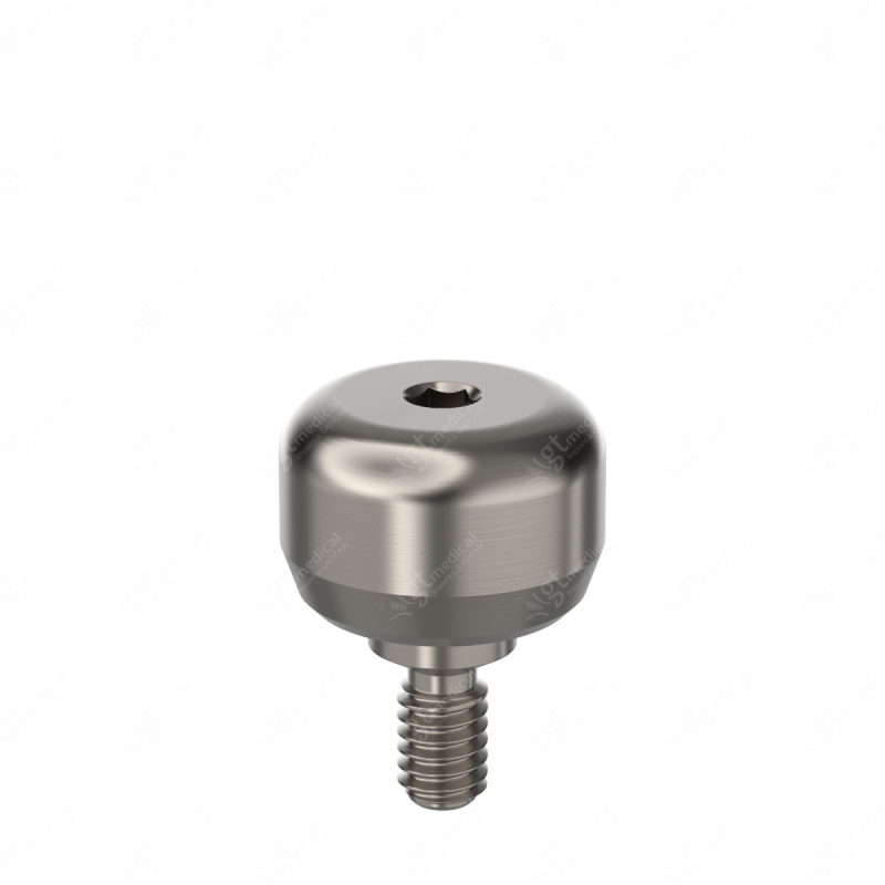 Healing Abutment, G4.0mm, D6.5mm, Hex 1.25 compatible with Zimmer® TSV® P5.7 G10056 – GT-Medical S.L., Healing Abutments
