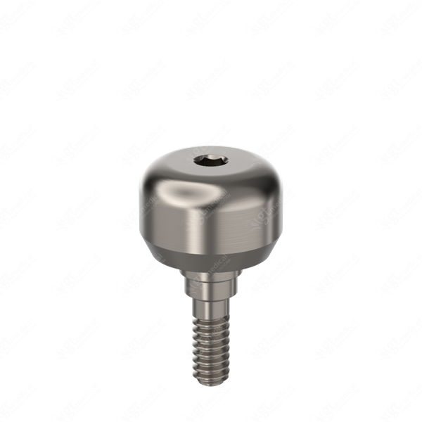 Healing Abutment, G4.0mm, D6.0mm, Hex 1.20 compatible with Biomet 3i® Certain® P5.0 G10080
