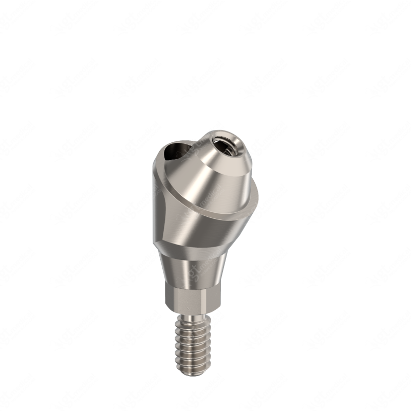 MU Angled Transepithelial with screw, G4.5mm, A30° compatible with Nobel Biocare® Conical Connection NP G15215 – GT-Medical S.L., Abutments