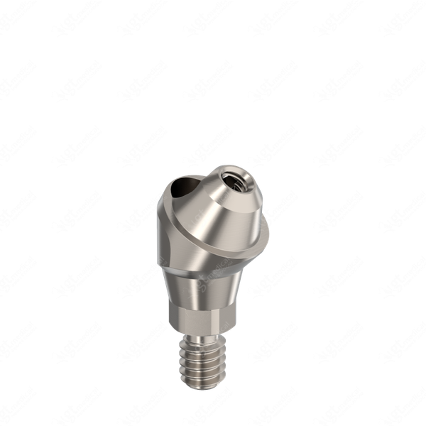 MU Angled Transepithelial with screw, G3.5mm, A30° compatible with Nobel Biocare® Conical Connection RP G15218