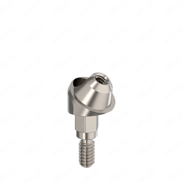 MU Angled Transepithelial with screw, G3.0mm, A30° compatible with Biomet 3i® Certain® P3.4 G15223