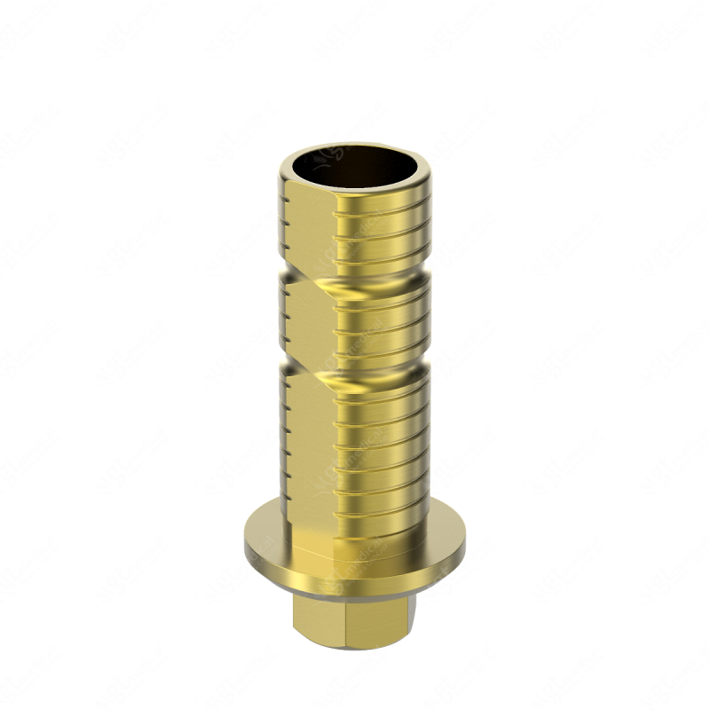Straight Ti-Base, Non Rotational, G0.5mm compatible with BioHorizons® Internal P4.5 G36278 – GT-Medical S.L., Abutments