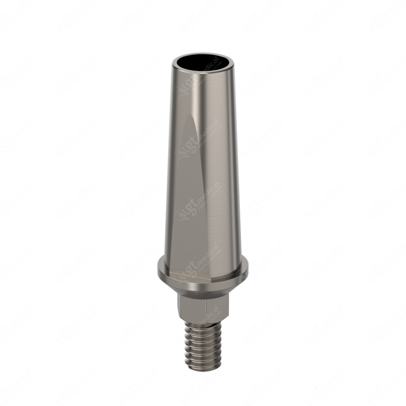 Straight Abutment with screw, G1.0mm, D4.5mm, L11.5mm compatible with Zimmer® TSV®/TSX® P3.5 GP144427-01 – GT-Medical S.L., Abutments