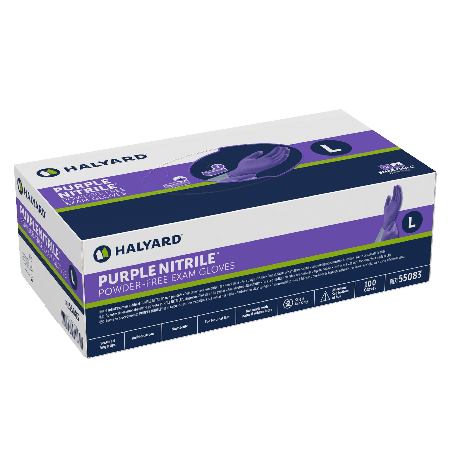 PURPLE NITRILE Untersuchungshandschuh – O&M Halyard Germany GmbH, Examination Gloves