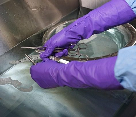 HALYARD PURPLE NITRILE MAX Onderzoekshandschoenen