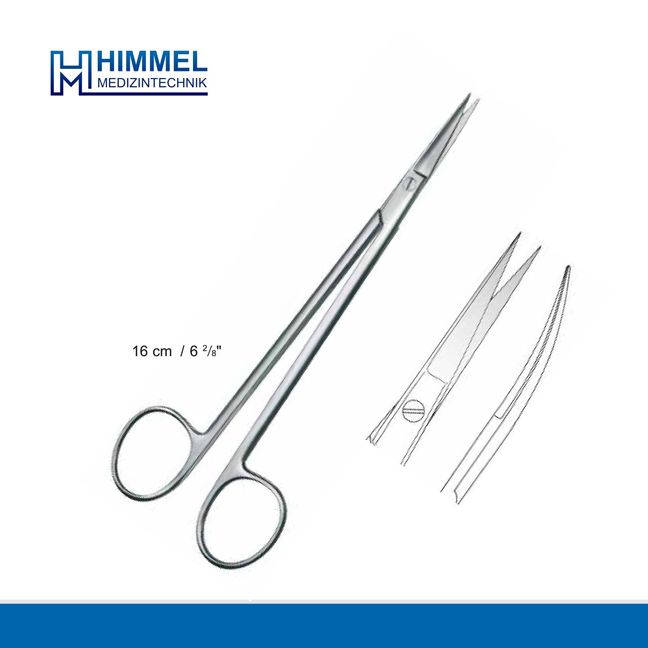 Operating scissors, dissecting scissors(Kelly)
