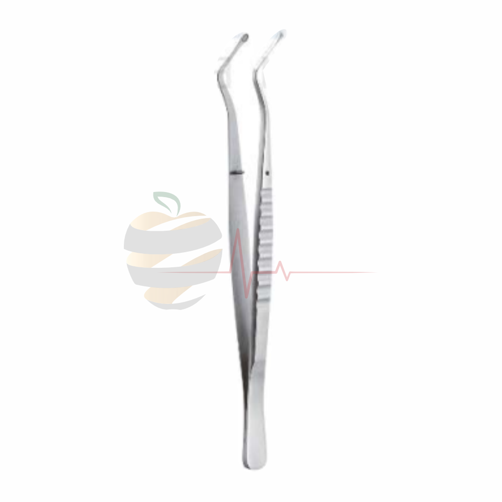 Endodontic Dental Tweezer (Serrated Tip)