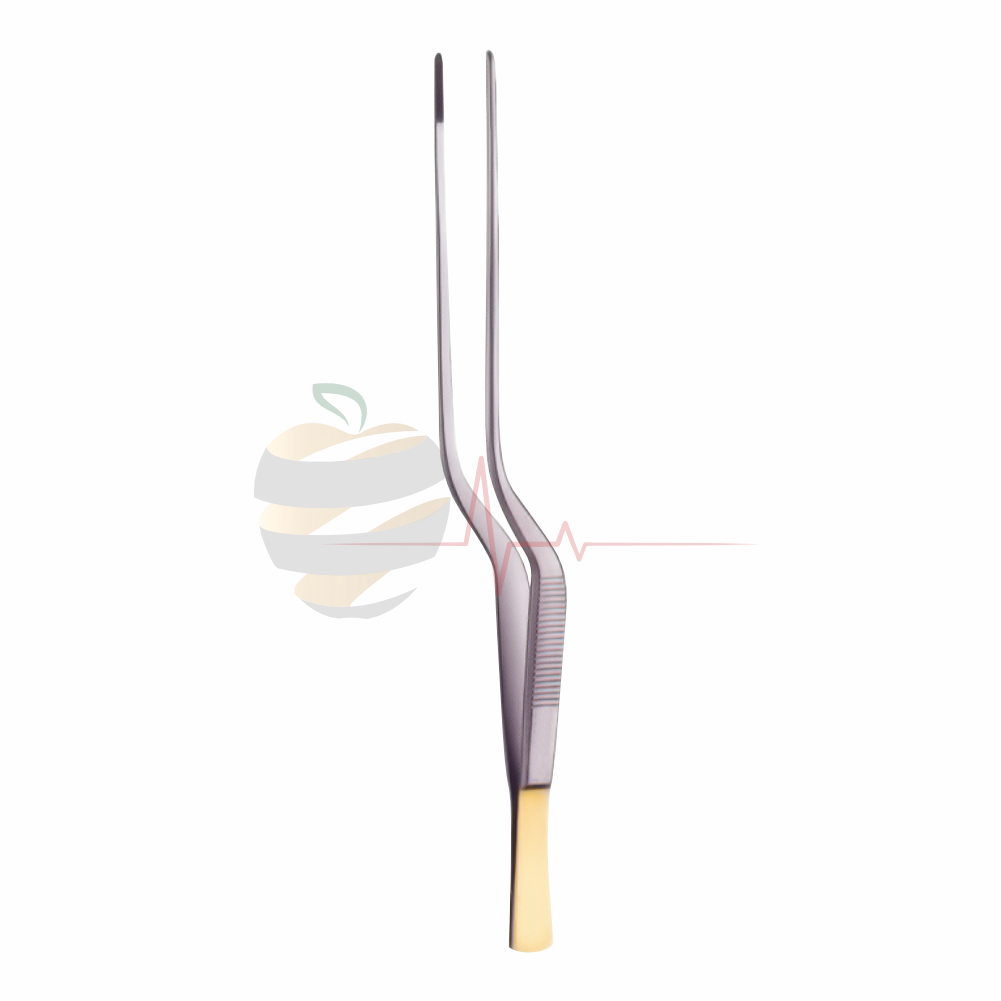 Cushing Bayonet Tweezer – Gold Plated End