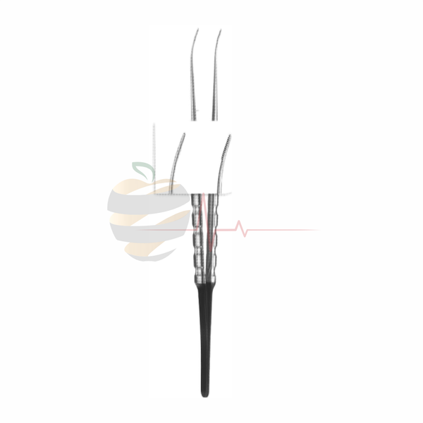 Multiple Teeth Curved Forceps