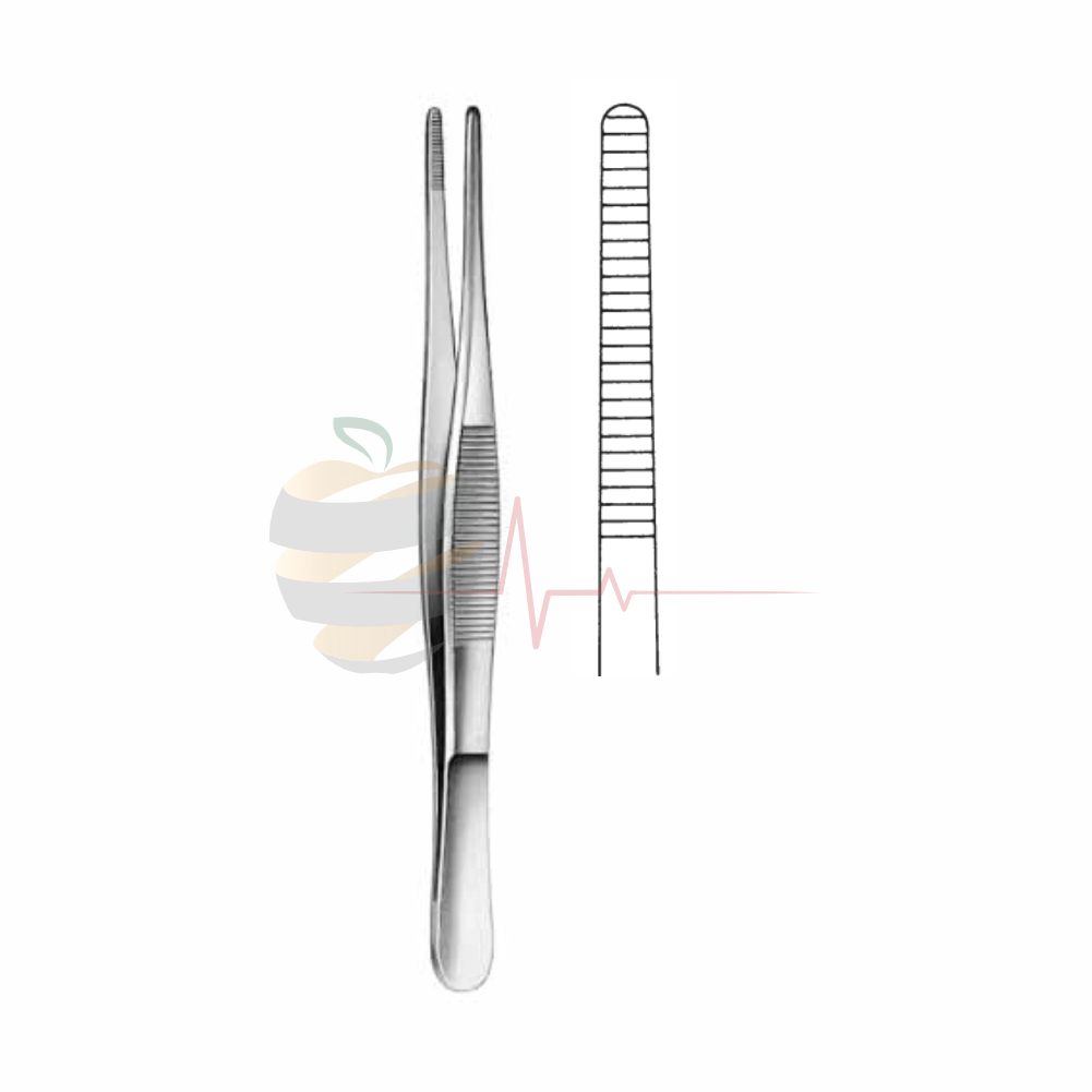 Dressing &amp; Tissue Forceps (16cm, Slender Pattern)