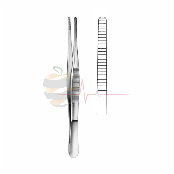 Dressing &amp; Tissue Forceps (18cm, Slender Pattern)