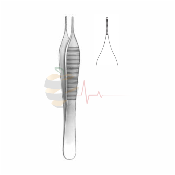 Mini Adson Tweezer (12cm, Mini Profile)