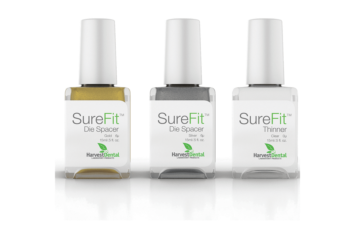 SureFit Die Spacer – HPdent GmbH, Gipszusätze, Stumpflacke und Gipslöser