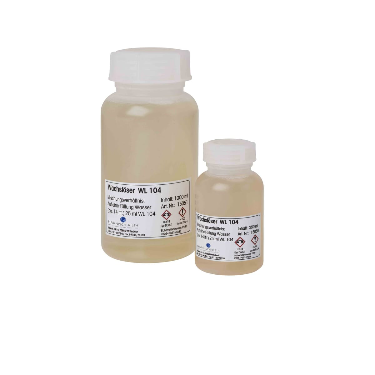 Solvant pour cire WL 104 (250 ml) – Harnisch & Rieth, Dental Laboratory Supplies