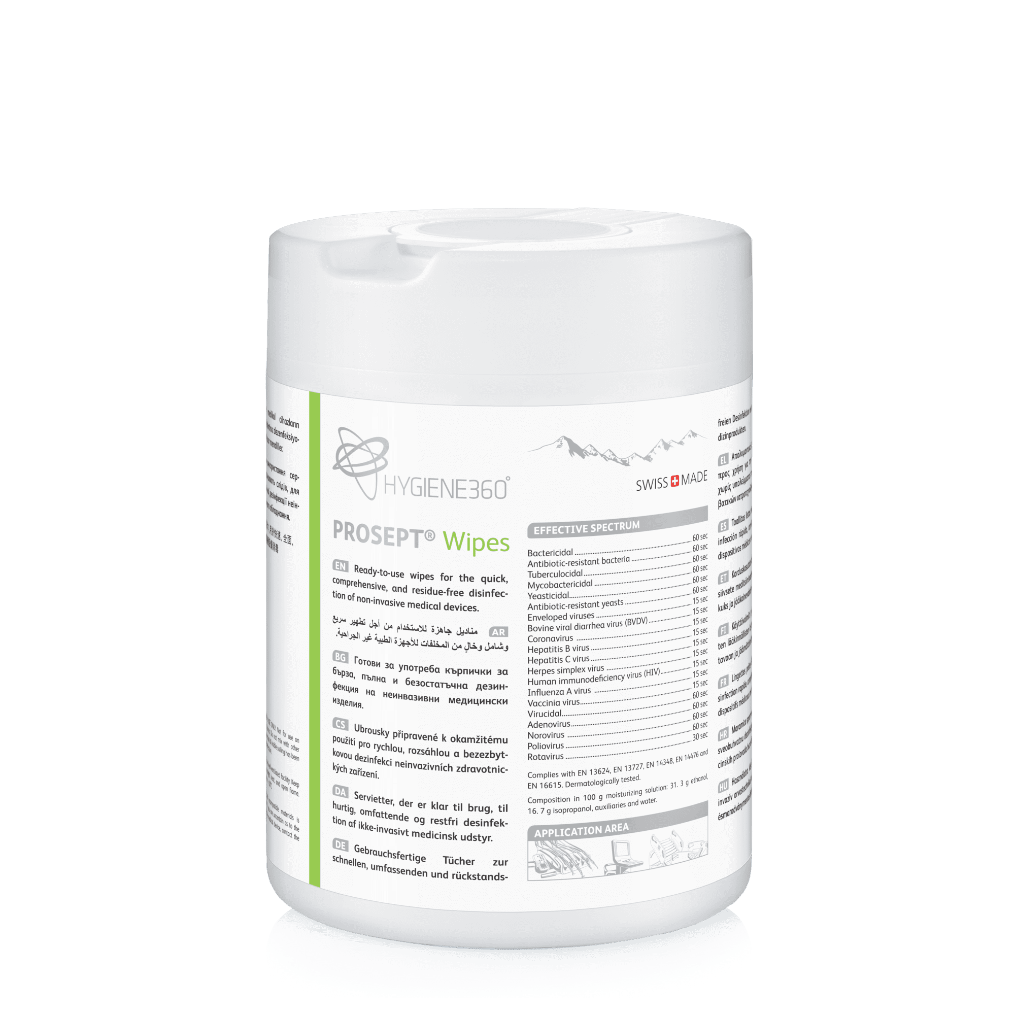 PROSEPT® Wipes Tub T3