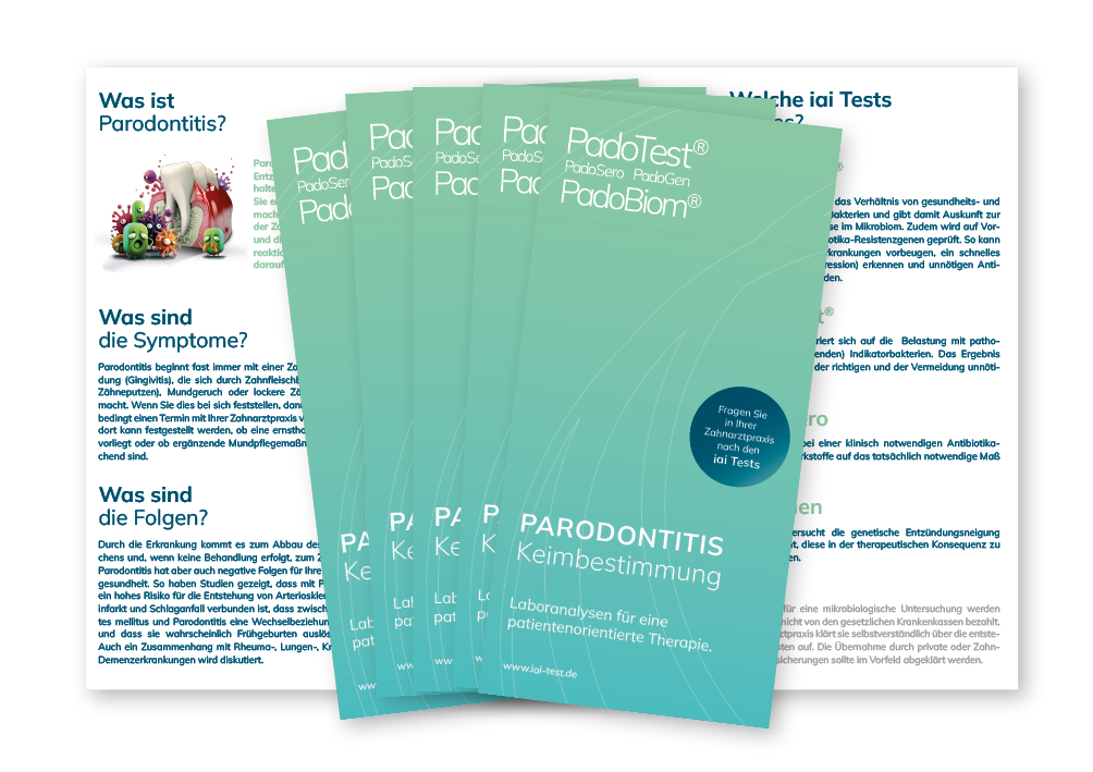iai Patientenflyer 10er-Set