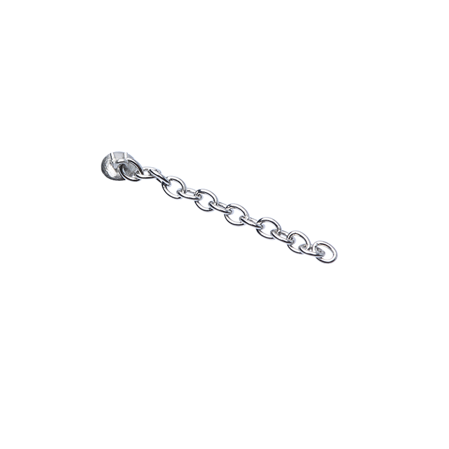 Extrusion Chain W/hook Stainless Steel Color