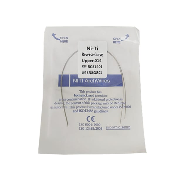 Straight Leg Reverse Curve NiTi Arch Wires