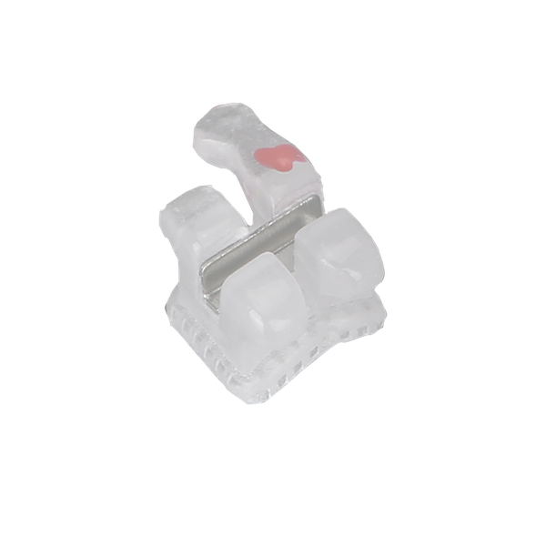 Bright Series Ceramic Brackets with Metal Slot