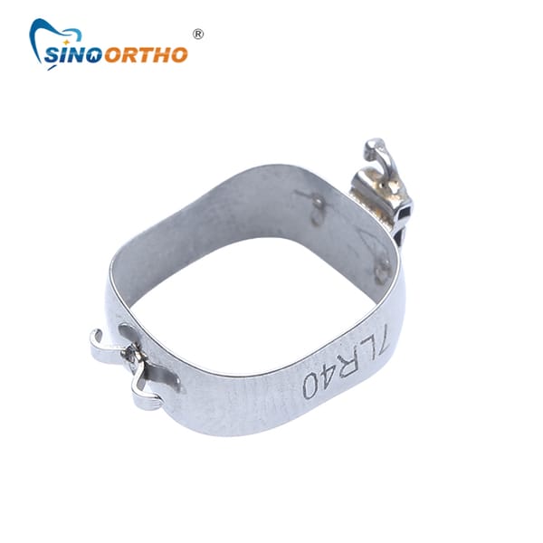 Molar bands Upper 2 Lower 1 with Cleats
