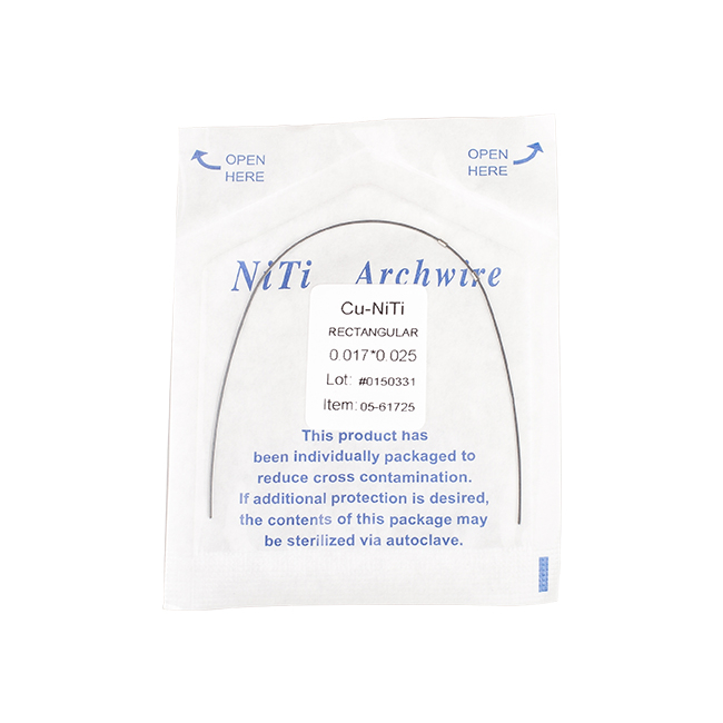 Cu-NiTi Arch Wires