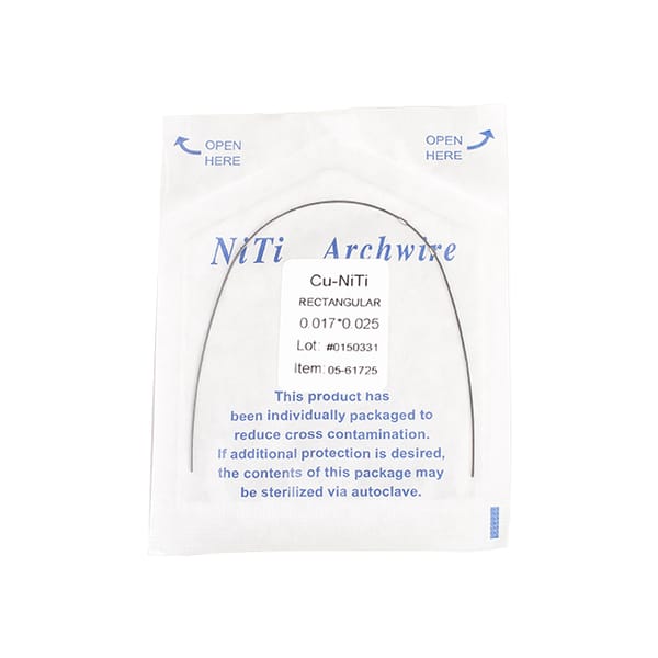 Cu-NiTi Arch Wires