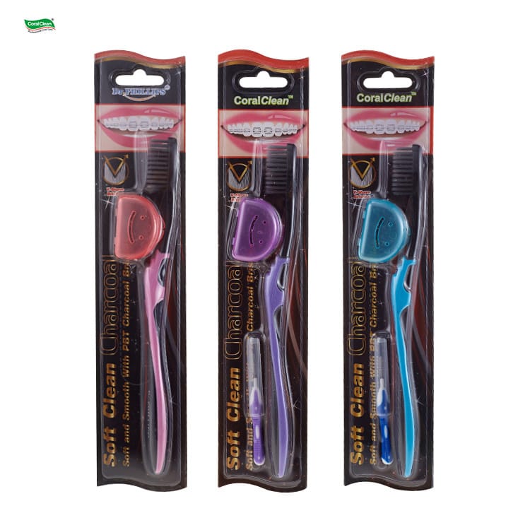Wholesale Popular Tooth Brushes Toothbrush Orthodontic Charcoal Bristle Home Used – Coral Healthcare Products Manufacturer Co., Ltd., Toothbrushes