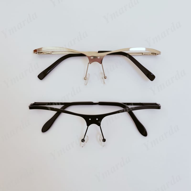 Half metal frame – Ymarda Optical Instrument Factory, Lupenbrillen und Mikroskope