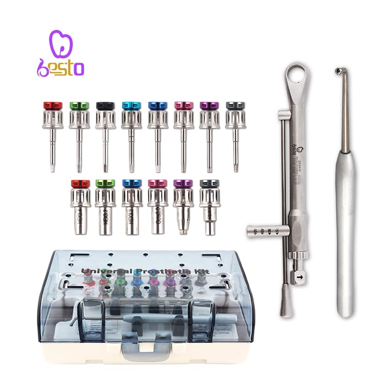 Dental Universal Restoration Tools Kit Implant Screw Driver Colorful Torque Wrench Ratchet 10-70NCM with 12Pcs Screw – BESTDENT FOSHAN MEDICAL EQUIPMENT CO.,LTD, Systemunabhängige Instrumente und Zubehör