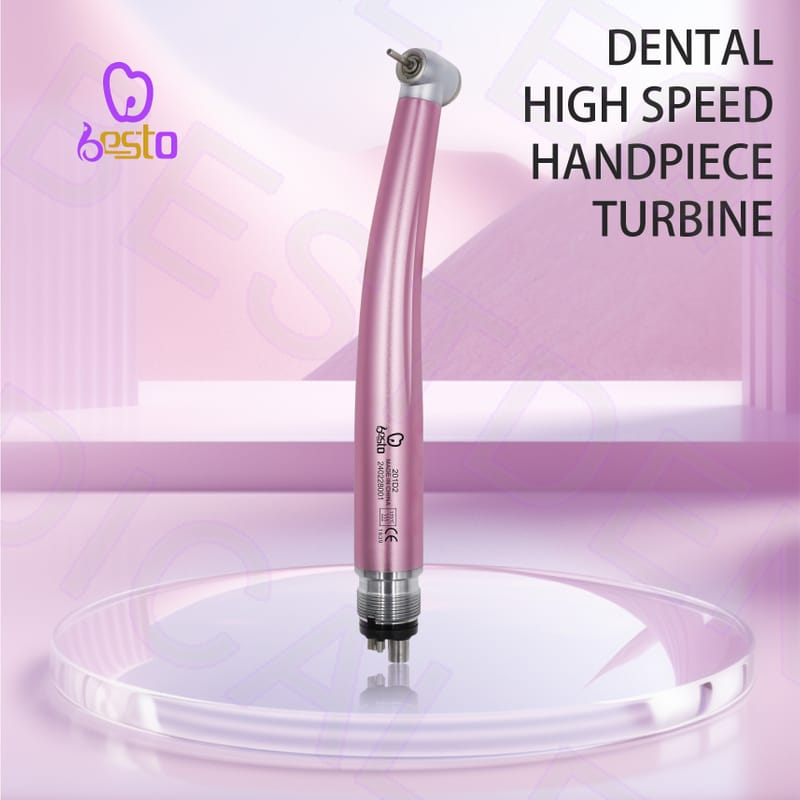 Dental High Speed Handpiece Surgical Stainless Steel Triple Water Spray Dentist Air Turbine Push Button Tip Dentistry Equipment – BESTDENT FOSHAN MEDICAL EQUIPMENT CO.,LTD, Handpieces and Contra-Angles
