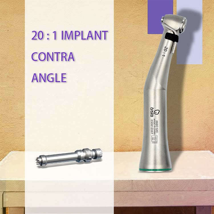 20:1 Implant contra angle high quality dental handpiece – BESTDENT FOSHAN MEDICAL EQUIPMENT CO.,LTD, Handpieces and Contra-Angles
