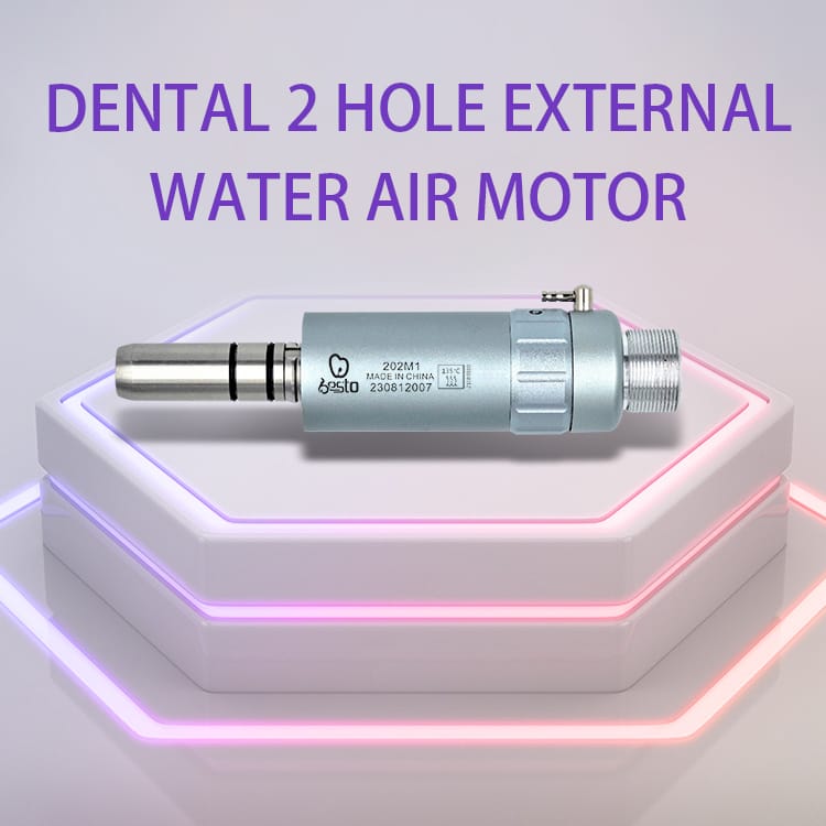 Dental Air Motor 2 Hole External Water Low Speed Air Turbine Handpiece – BESTDENT FOSHAN MEDICAL EQUIPMENT CO.,LTD, Übertragungsinstrumente