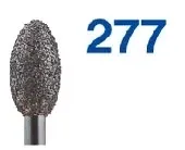 Horico Diamant-Schleifinstrumente Fig. 277 FG | Diamanten 277 018 Normalkorn FG, Packung 5 Stück
