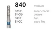 H+M Diamantinstrumente Fig. 840 | Diamanten 840G 012 Grobkorn FG, Packung 5 Stück