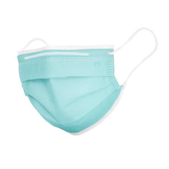 Masque médical Type IIR - Turquoise