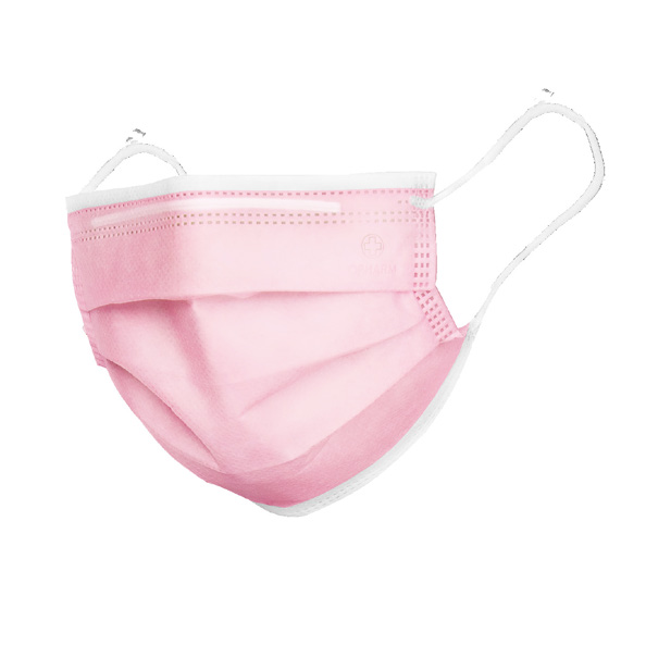 Masque médical Type IIR - Rose