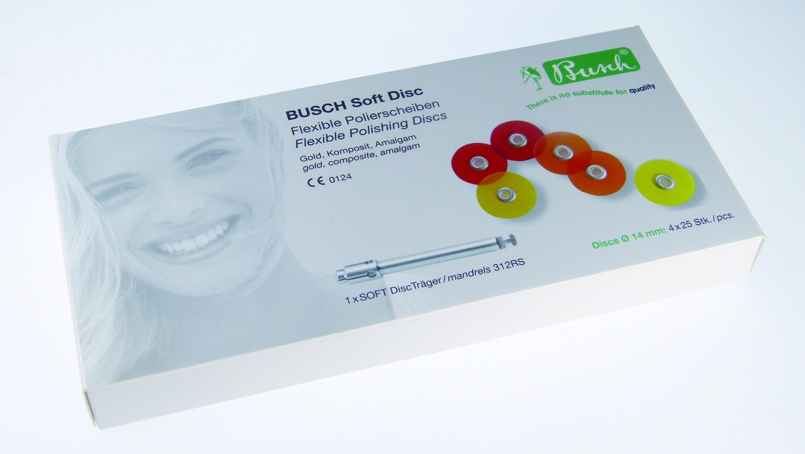 Soft Disc Set 9590/100 – Busch & Co., Finishing Kits
