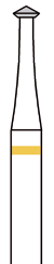 Busch 446AU Doppelkegel flach / Bearing Cutter Flat (Carbide AU-Series)