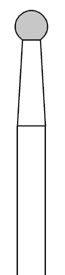 Busch 421X Rund mittlere X-Verzahnung / Round Medium Double Cut (Carbide Standard)