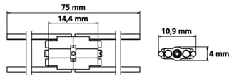 hyrax Maxi-12 (gerader Draht, 10 Stk.) – DENTAURUM, Intraorale Geräte