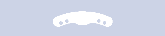 Porte-matrice forme Ivory (avec joues)