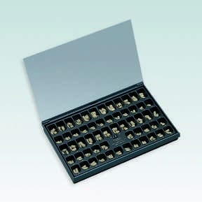 ST-FE174 Frontzahnsortiment mit 174 Stripkronen – Frasaco, Temporary Crowns