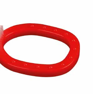 Infant-O-Brush red – Hager Werken, Toothbrushes