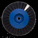 HoPla Lathe Brush, 3 Rows (70-100mm, converging)