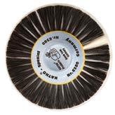 Poly-Buff, Soies Chungking Noires avec Disques en Mousseline
