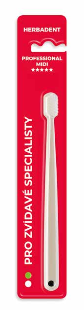 HERBADENT PROFESSIONAL MIDI Brosse à dents