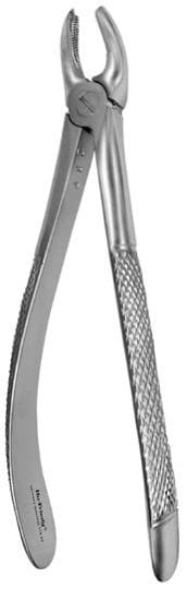 17 European Style Forceps, Upper Molars, Right, Matte Finish – Hu-Friedy Mfg., Extraction Forceps