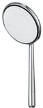 #4 Miroir double face rhodié à surface frontale (tige simple EU, lot de 6) – Hu-Friedy Mfg., Explorers