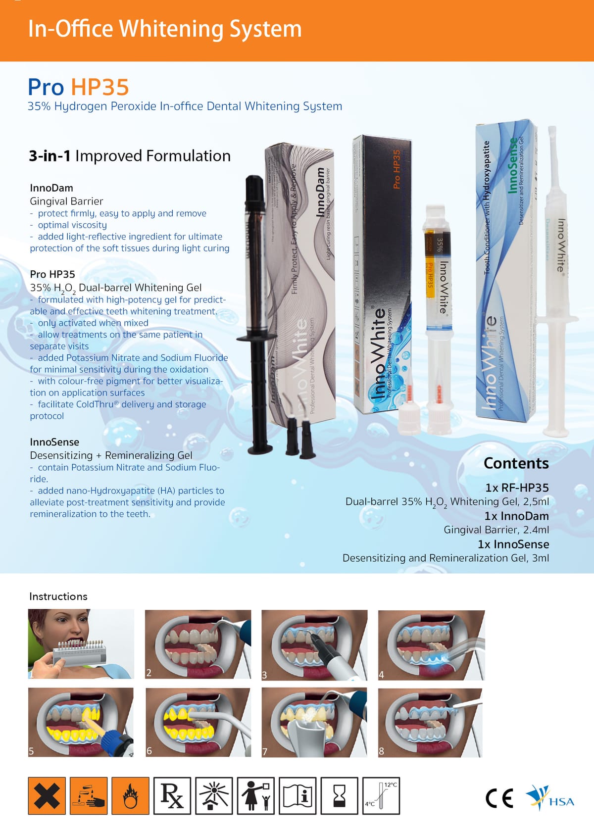 InnoWhite Pro HP35 Praxisbleaching-System – InnoWhite, Bleaching