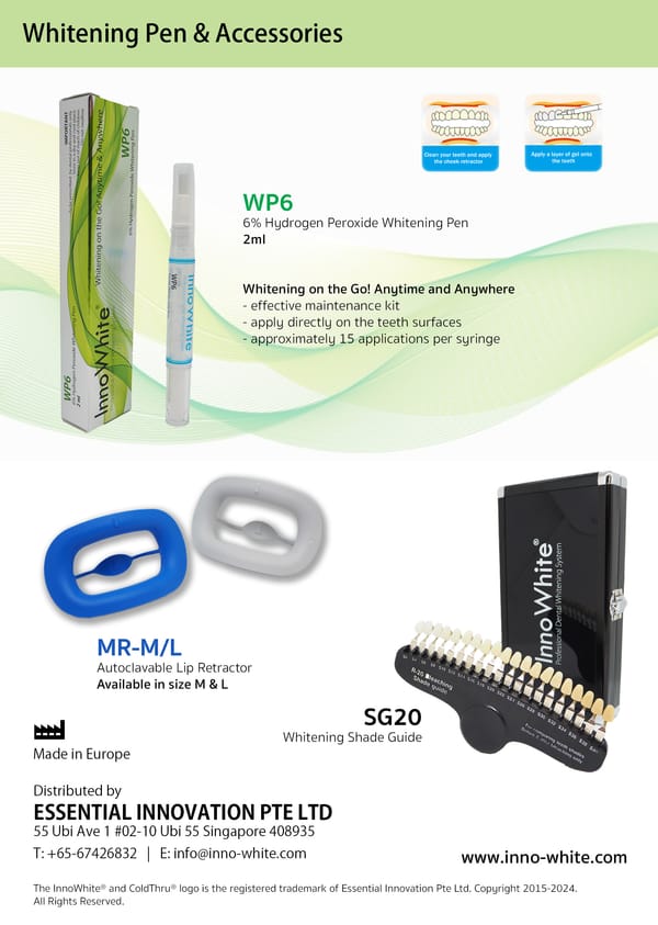InnoWhite MR-M/L – Écarteur labial autoclavable